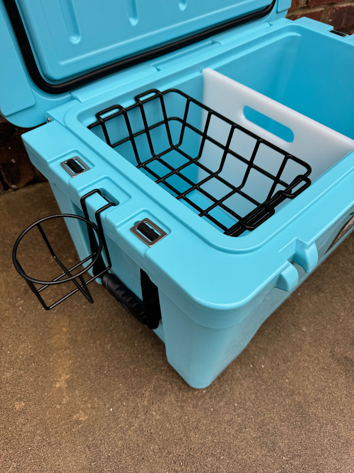 Polar Bear 45 Hard Cooler by Polar Bear Coolers with sturdy design and secure latches, ready for outdoor use.