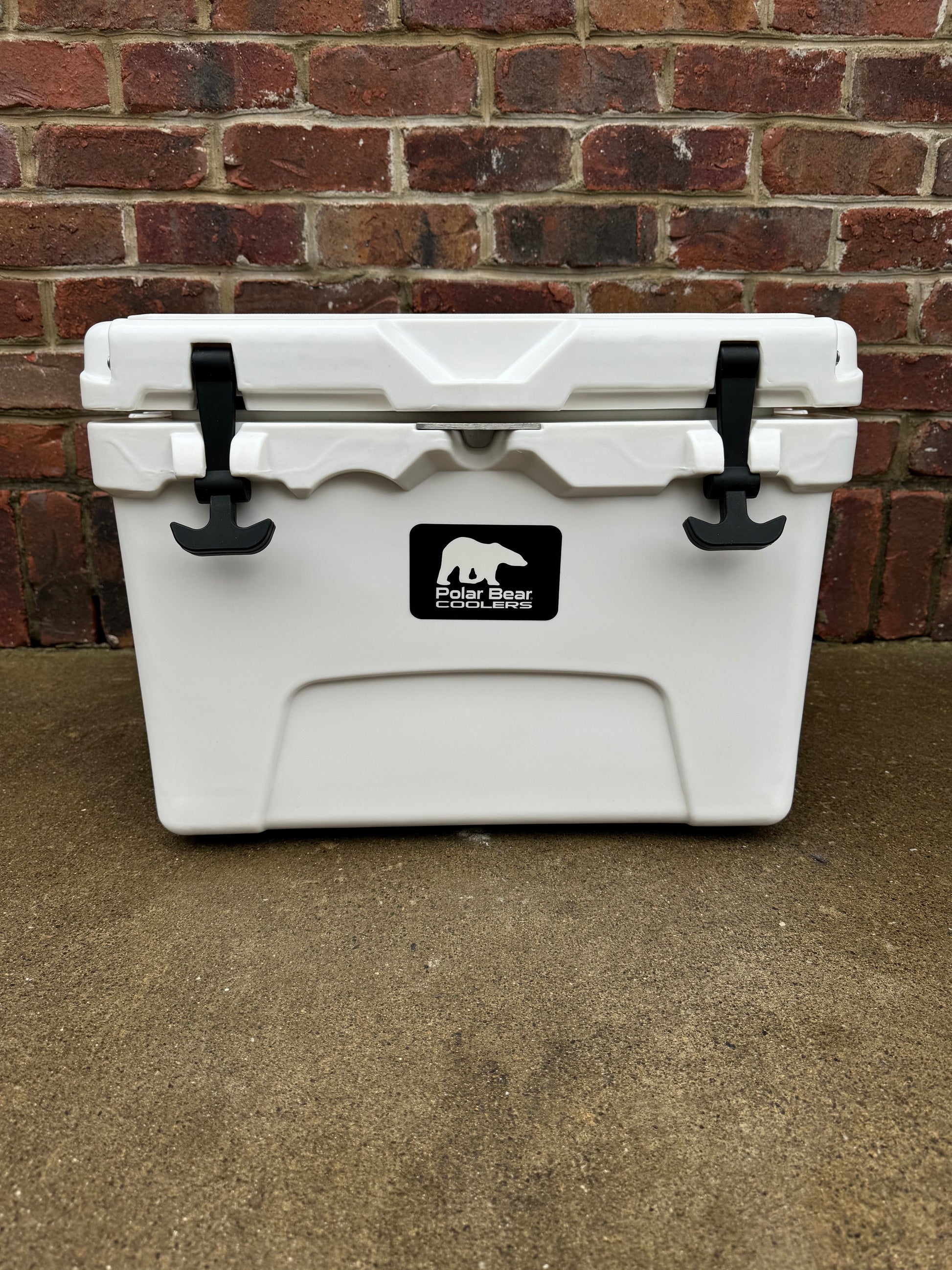 Polar Bear 20 Hard Cooler by Polar Bear Coolers, showing the durable, insulated cooler with a secure lid and sturdy handles.