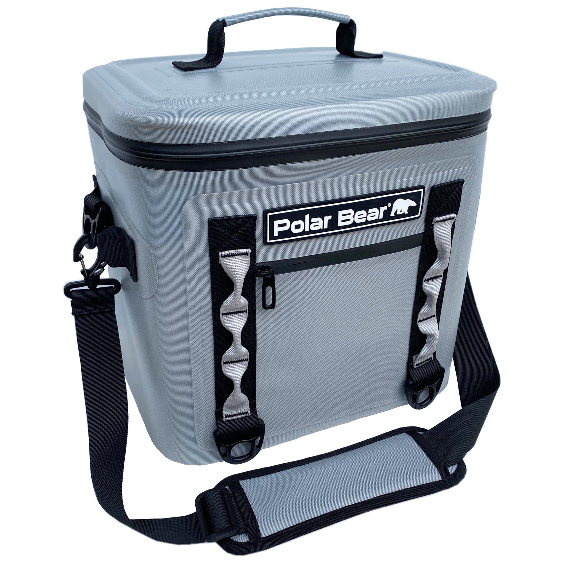 Polar Bear Topper 20 from Polar Bear Coolers, a durable cooler accessory with a polar bear design on a white background.