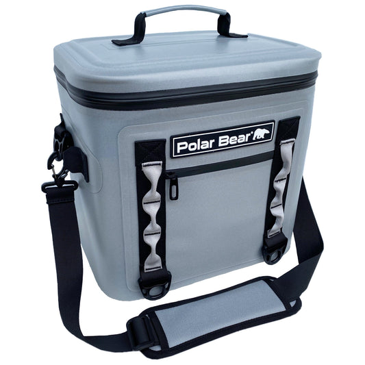 Polar Bear Topper 20 from Polar Bear Coolers, a durable cooler accessory with a polar bear design on a white background.