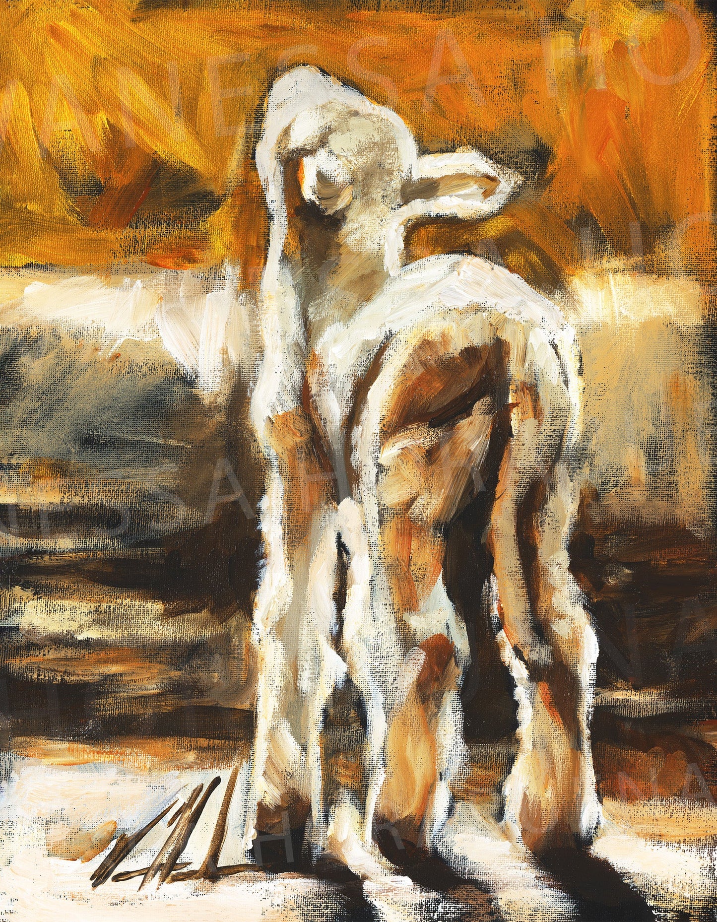 Cover art for "In the Light of Your Presence - In His Radiance" by Vanessa Horabuena featuring a radiant, abstract design with warm colors.