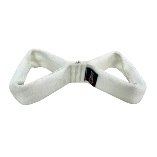 Recycled Firefighter JR Tugs-A-Lot double-loop firehose tug toy for dogs, durable and eco-friendly pet play toy.