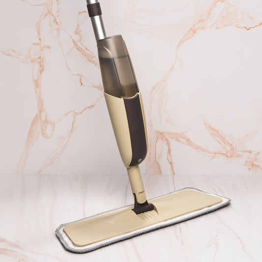 Rustic Strength zero waste mop with reusable handle and eco-friendly cleaning head for sustainable home cleaning.