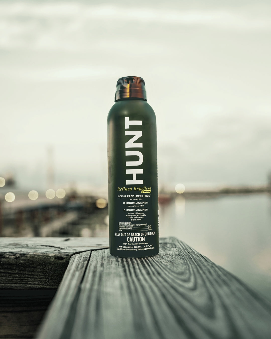 HUNT - Scent-Free, DEET-Free Insect Repellent Spray