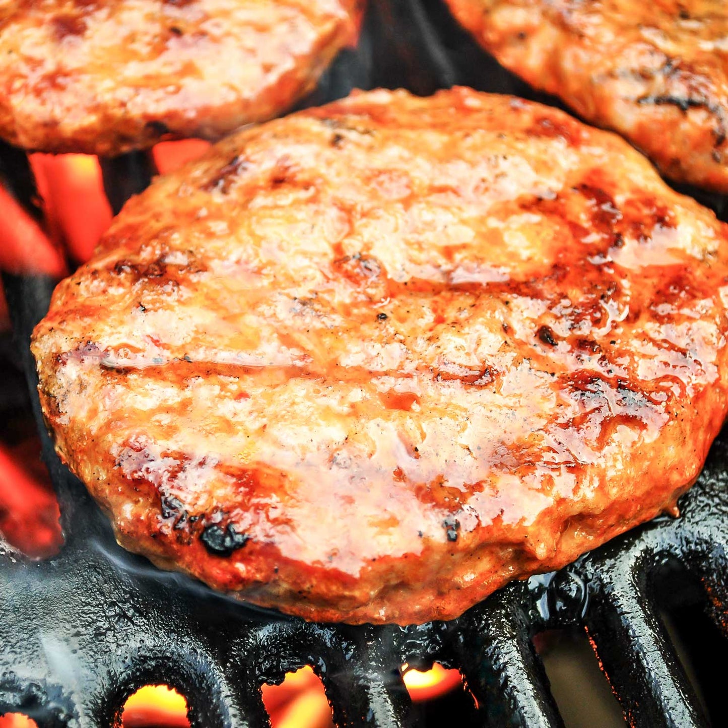 Organic apple maple sausage patties from Pig of the Month BBQ, perfect for bacon and sausage sampling.