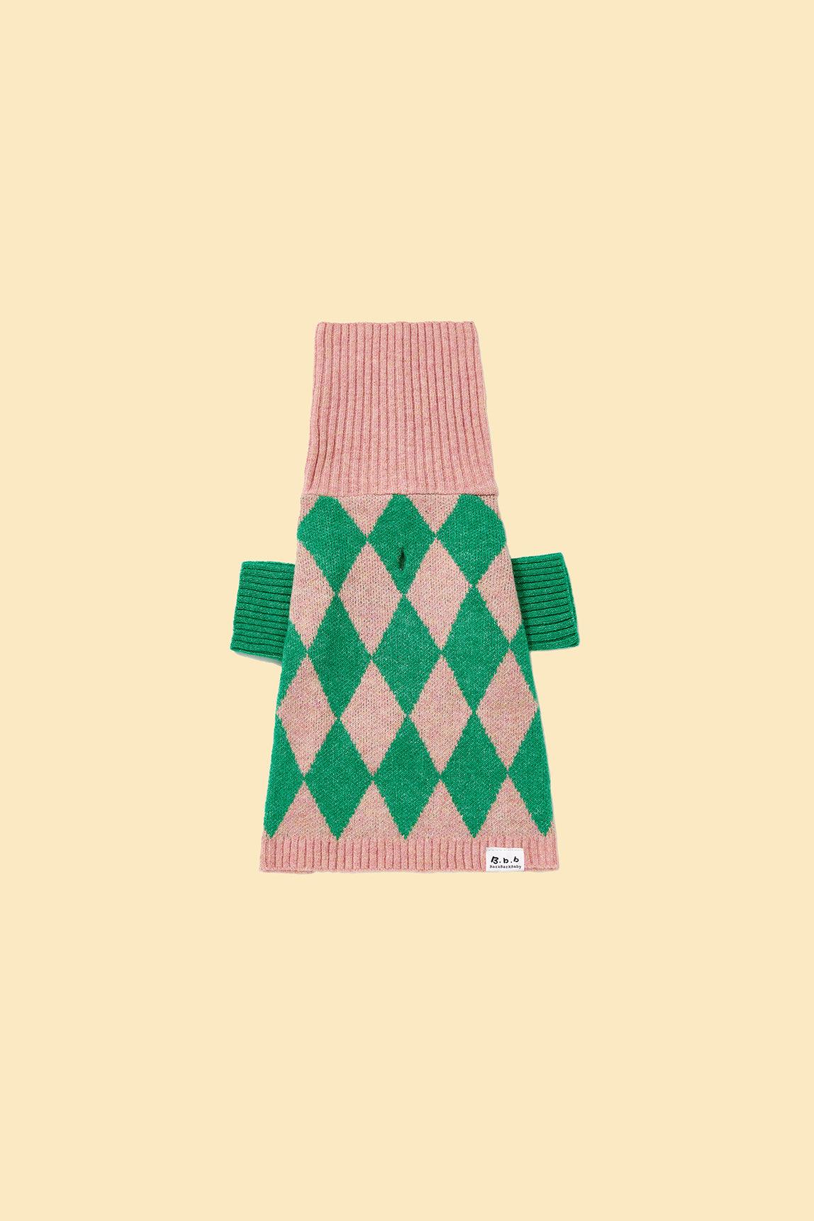 BarkBarkBaby Sunday Brunch in Brooklyn sweater featuring a cozy knit design with colorful brunch-themed patterns.