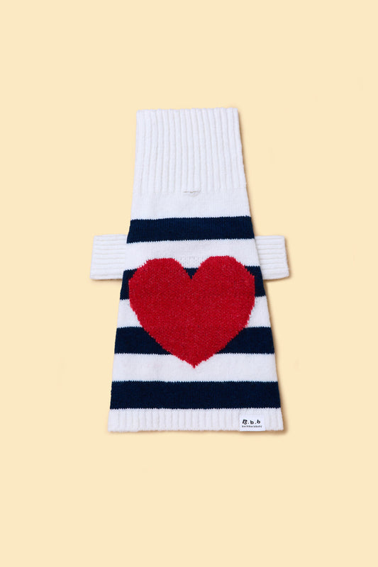 Striped turtleneck sweater for toddlers from BarkBarkBaby featuring sailor-inspired design and navy blue and white stripes.