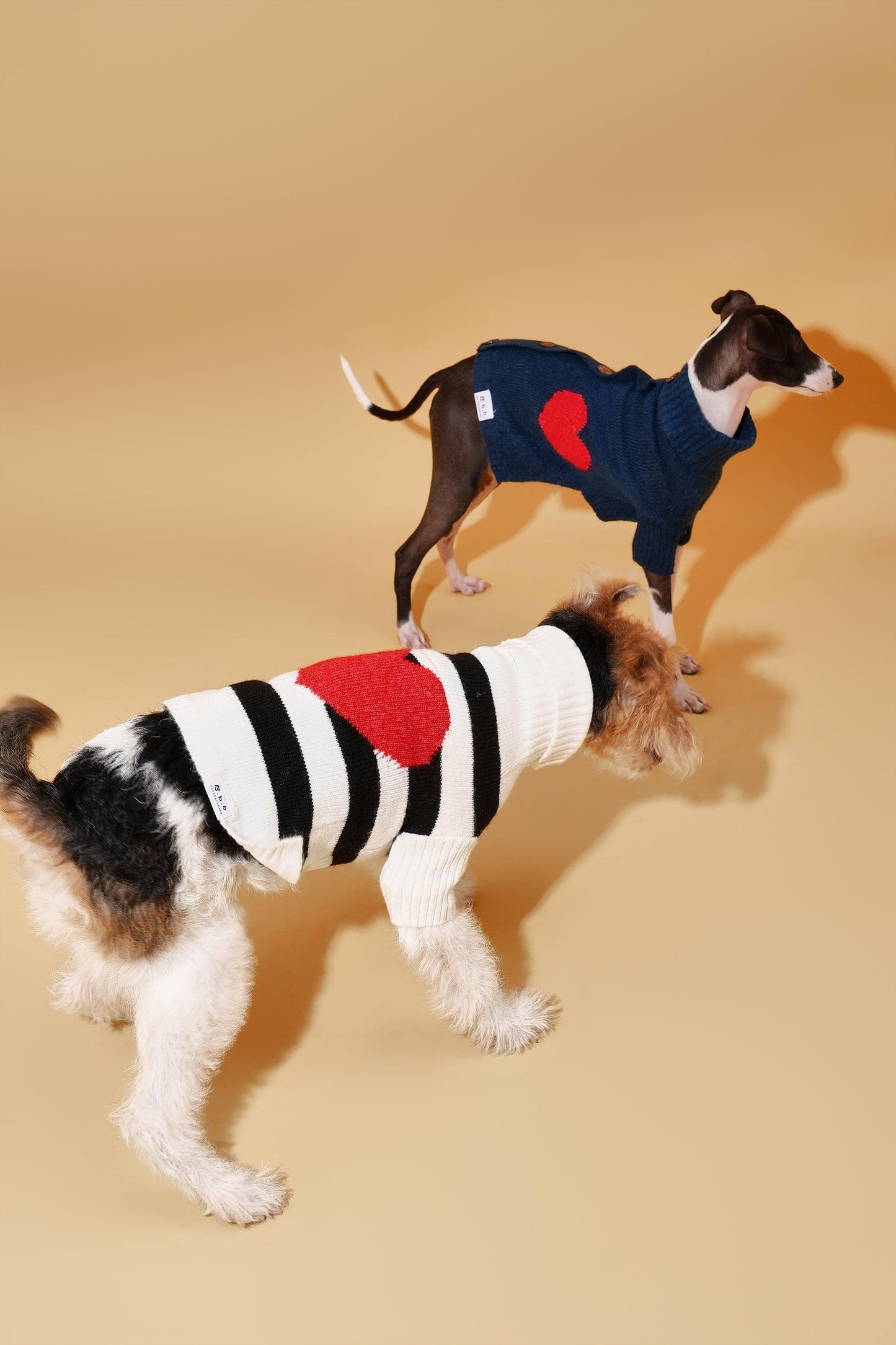 Pink and white striped turtleneck sweater for children, BarkBarkBaby Sailor of My Heart design, cozy and stylish kids' sweater.