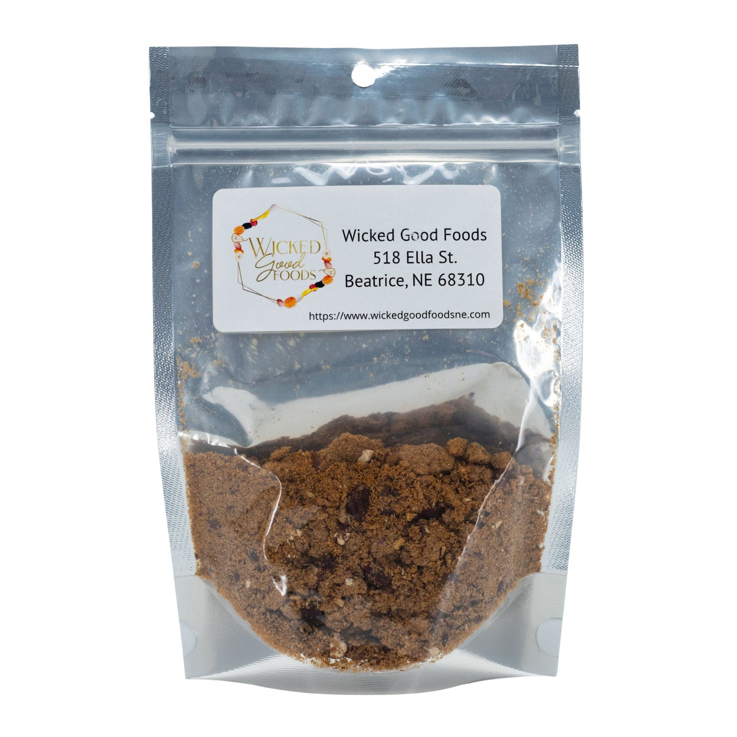 Two 2 oz packs of Wicked Good Foods freeze dried chili soup in a food multipacks image, showing the packaging and product details.