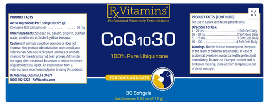 ReNewedPet Ubiquinol cellular health supplement for pets, showing the product bottle and label in a natural setting