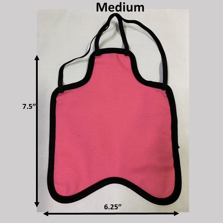 Crazy K Farm Pet and Poultry hen saddle for hens, made in the USA, featuring adjustable straps and durable fabric for protection.
