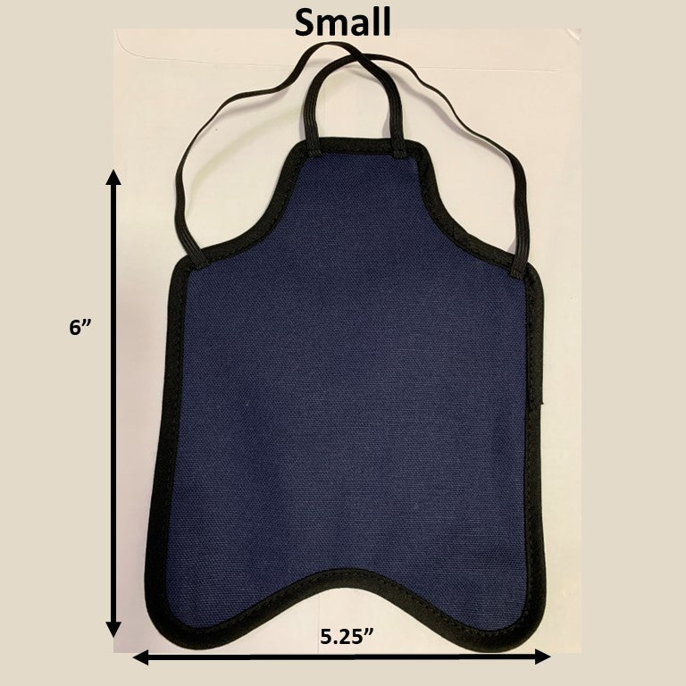 Crazy K Farm Pet and Poultry hen saddle for hens, made in the USA, with adjustable straps and durable fabric for hen protection.