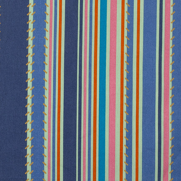 Indigo feather Bible cover by Rebekah Scott Designs with a slim, textured design and detailed feather pattern.