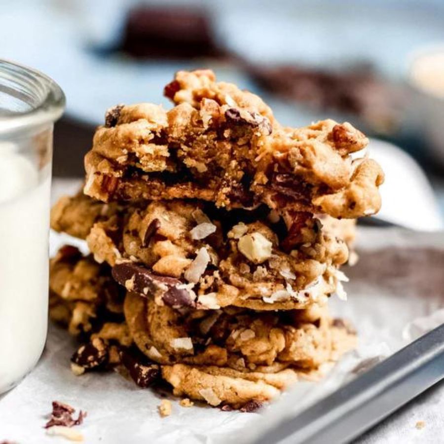 Pack of two 12 oz gluten-free peanut butter granola bags from The Gourmet Granola, featuring crunchy clusters and natural ingredients.
