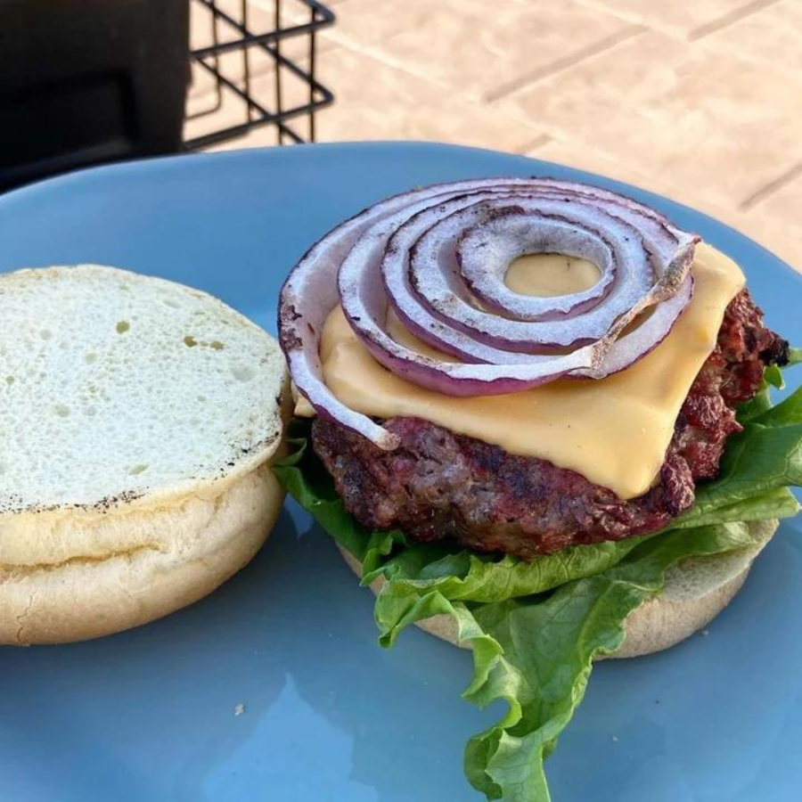 Nebraska Bison Bison Burger Patties, 12 pre-formed 1/3 lb meat burgers, case of 4 from BuyNebraska.com