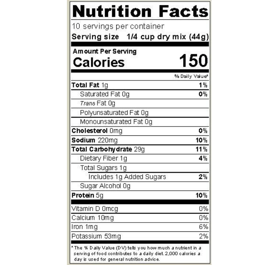 Organic oregano and basil pizza crust mix by Heartland Gourmet in a 15 oz package, ideal for homemade pizza from BuyNebraska.com