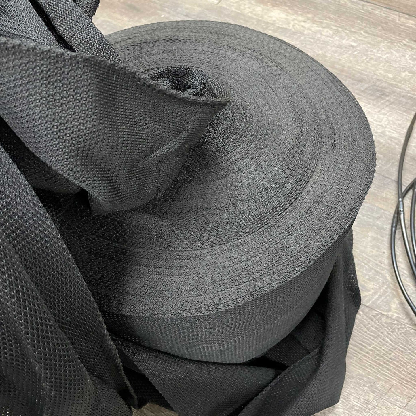 Varden™ empty mesh roll by Bootstrap Farmer, 400 ft. long, showing black mesh fabric suitable for gardening and agricultural uses.