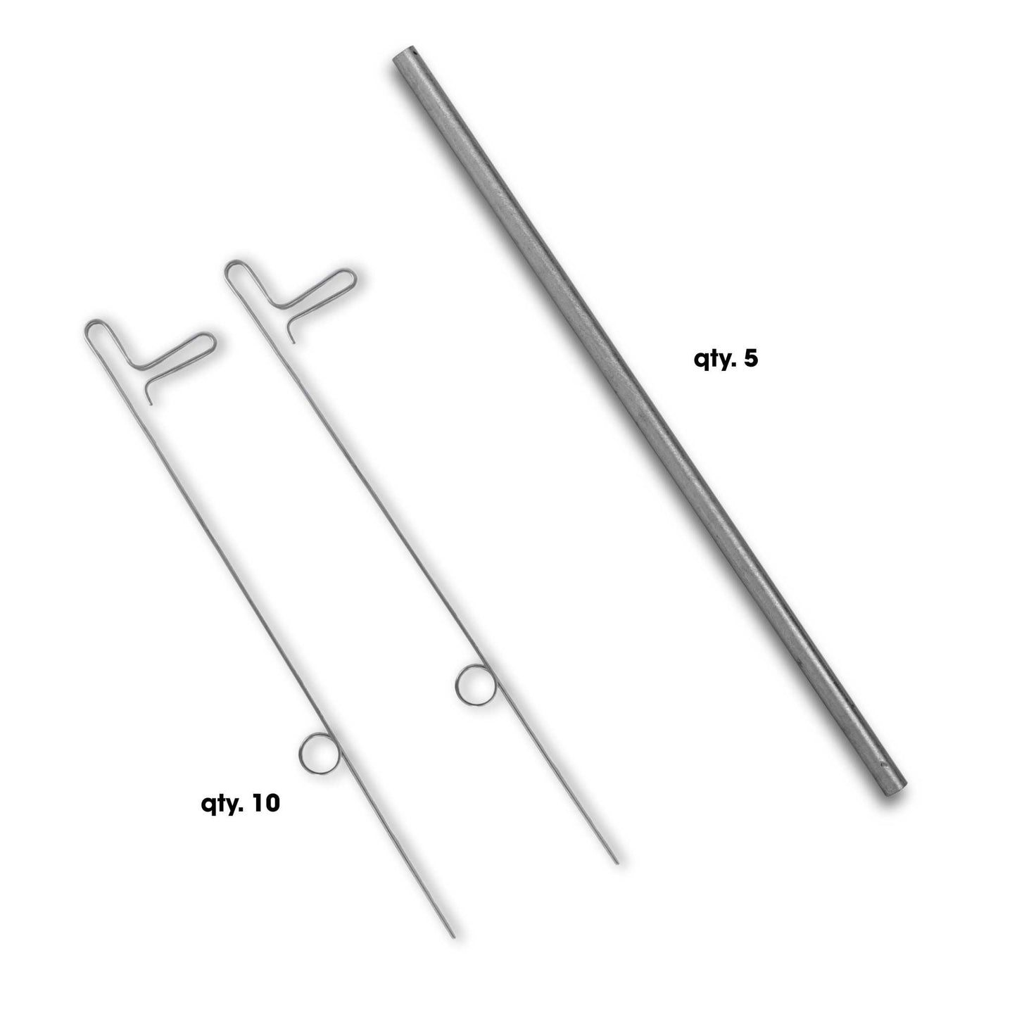 Set of five Bootstrap Farmer Vine Buddy Trellis Supports for climbing plants, showing sturdy green plant support components.