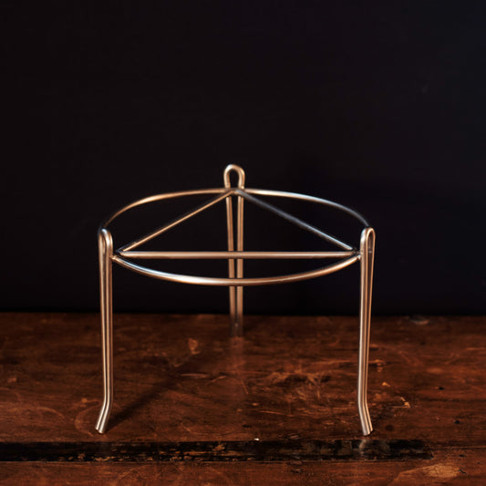 Square stainless steel water dispenser stand by Sertodo, sturdy and sleek for supporting water dispensers.