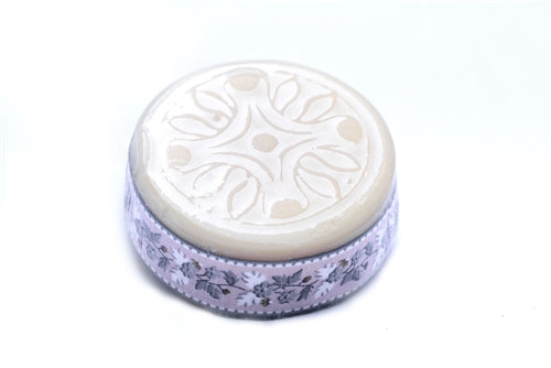 Berry Mango Soap from Shepherd's Dairy 4 Ewe, a 3 oz bath and body soap with vibrant berry and mango scent.