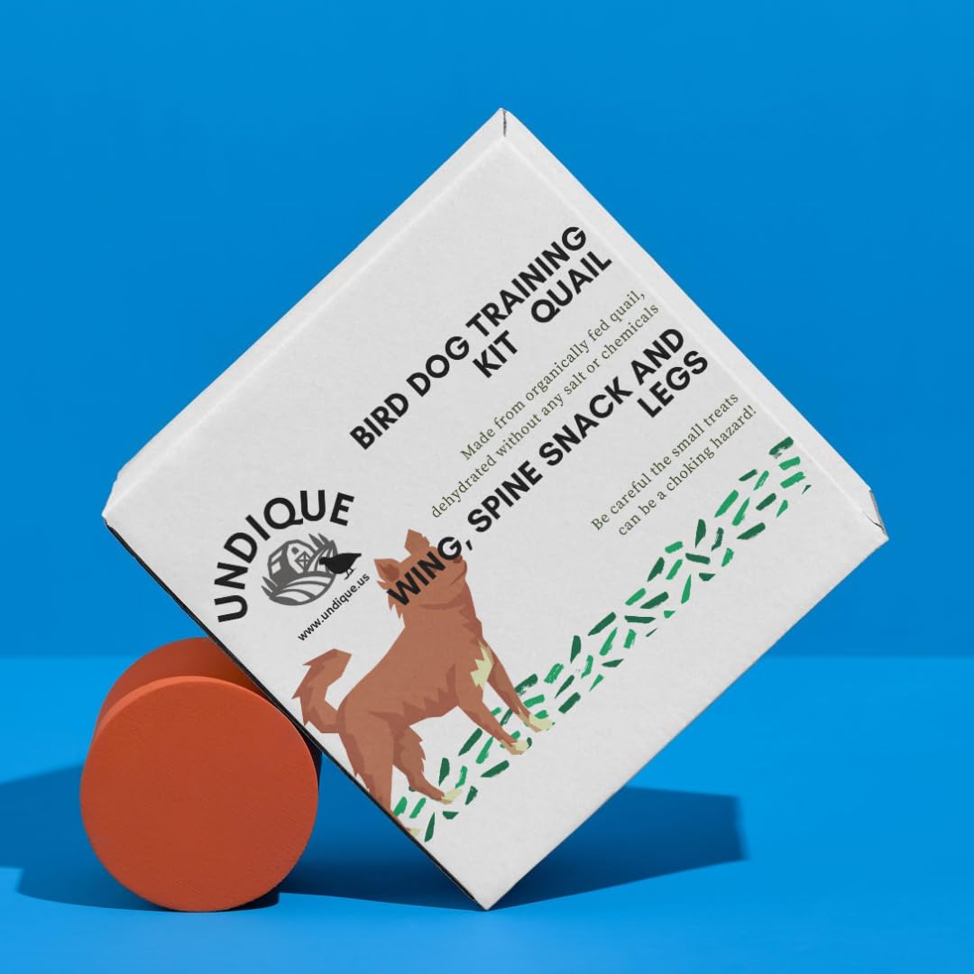 Quailz.com Quail Wing Dog Training Kit with nutritious treats for effective training, suitable for medium and large dogs.
