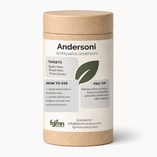 Amblyseius andersoni Treatment Bottles