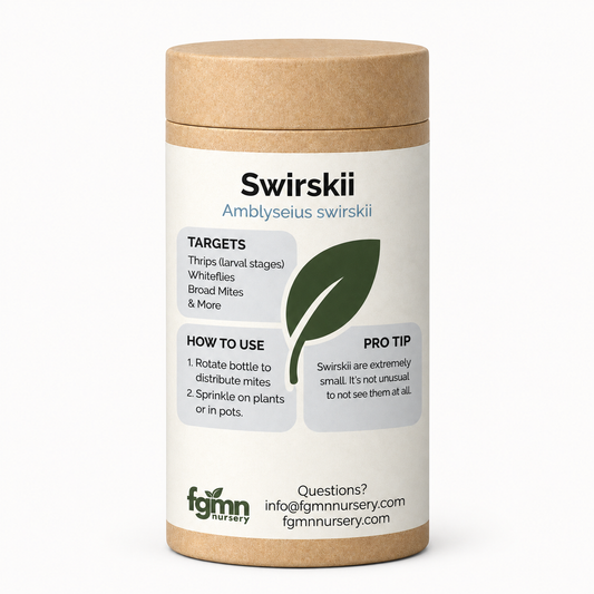 Amblyseius swirskii Treatment Bottles