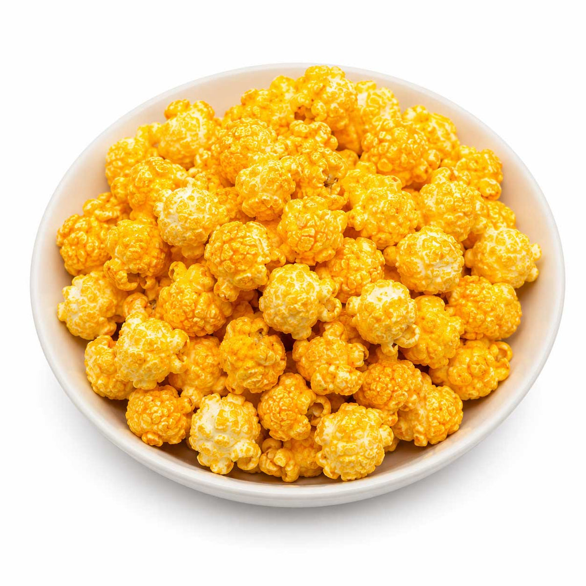 Bacon cheddar popcorn in a 3.5 oz bag from HR Poppin' Snacks, featuring crispy bacon pieces and cheddar cheese flavor.