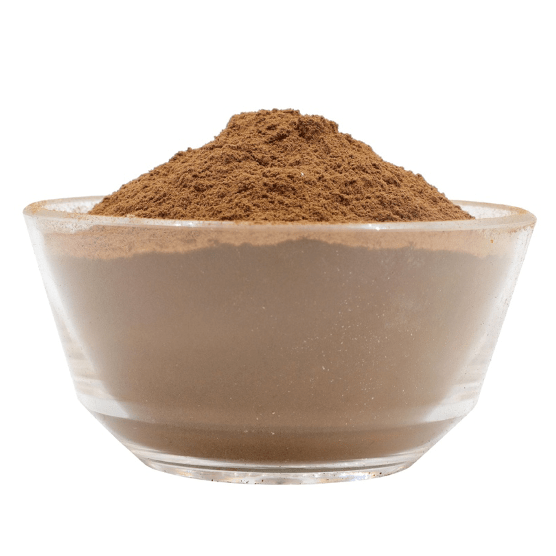 Ground cinnamon from Country Life Natural Foods, a natural herb spice with a warm, aromatic appearance.