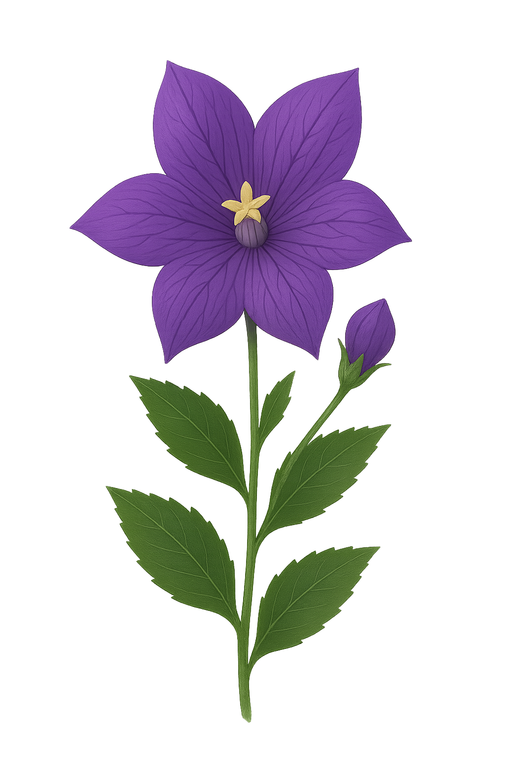 Balloon Flower Live Plant – Platycodon grandiflorus – Blue-Purple Perennial – Zones 3–9