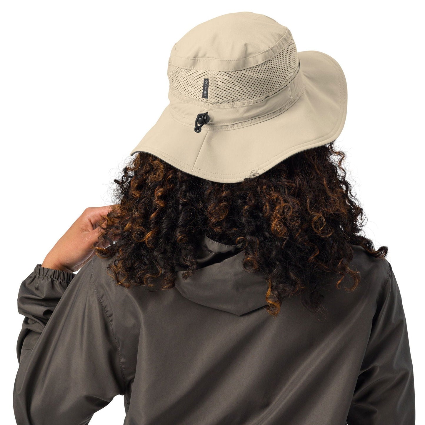 Columbia Boss Booney Hat in collegiate navy by Blessings Grow Meadows Merch, featuring wide brim and BGM-designed pattern.
