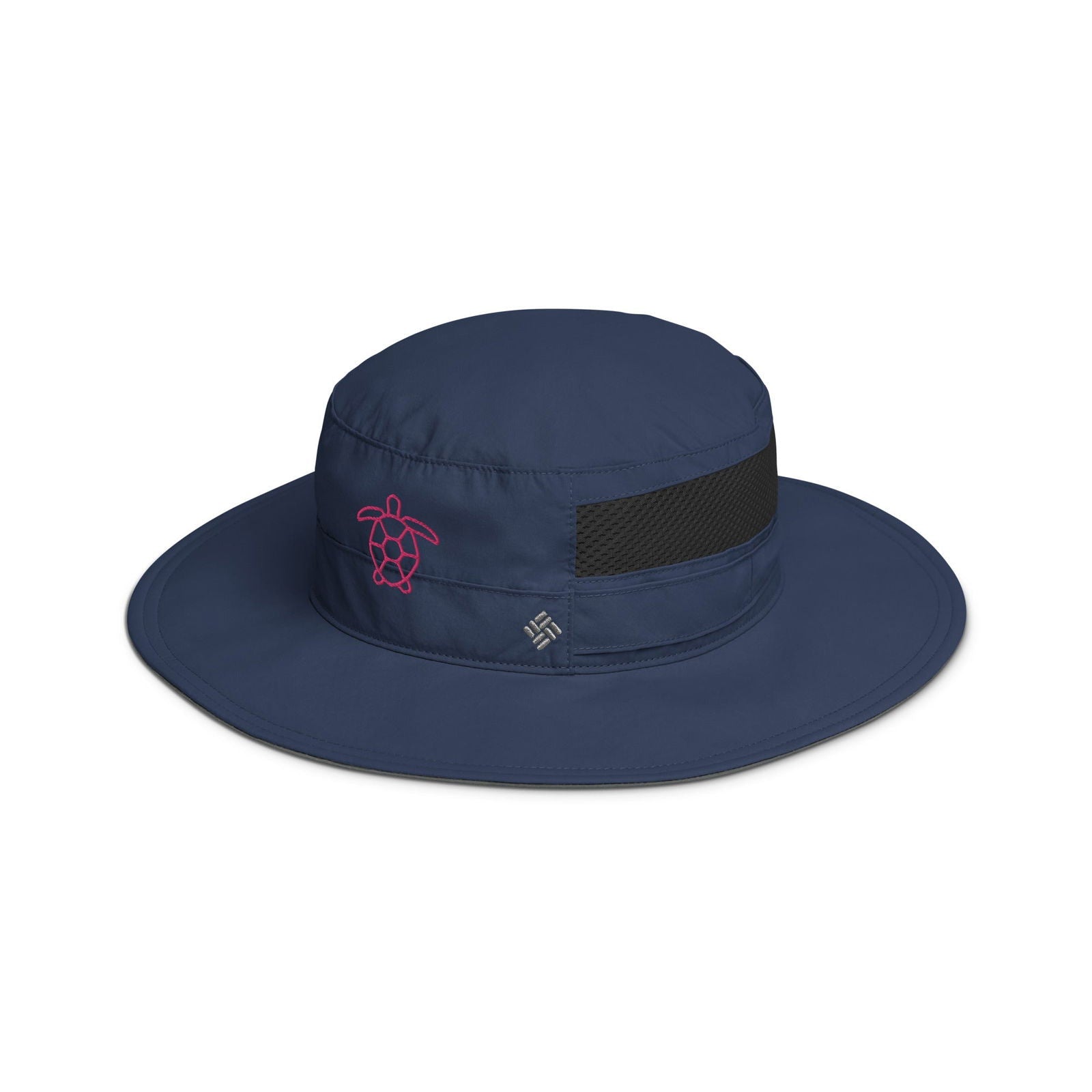Columbia Turtle Boney Hat by Blessings Grow Meadows Merch in collegiate navy, featuring custom design and embroidered details.