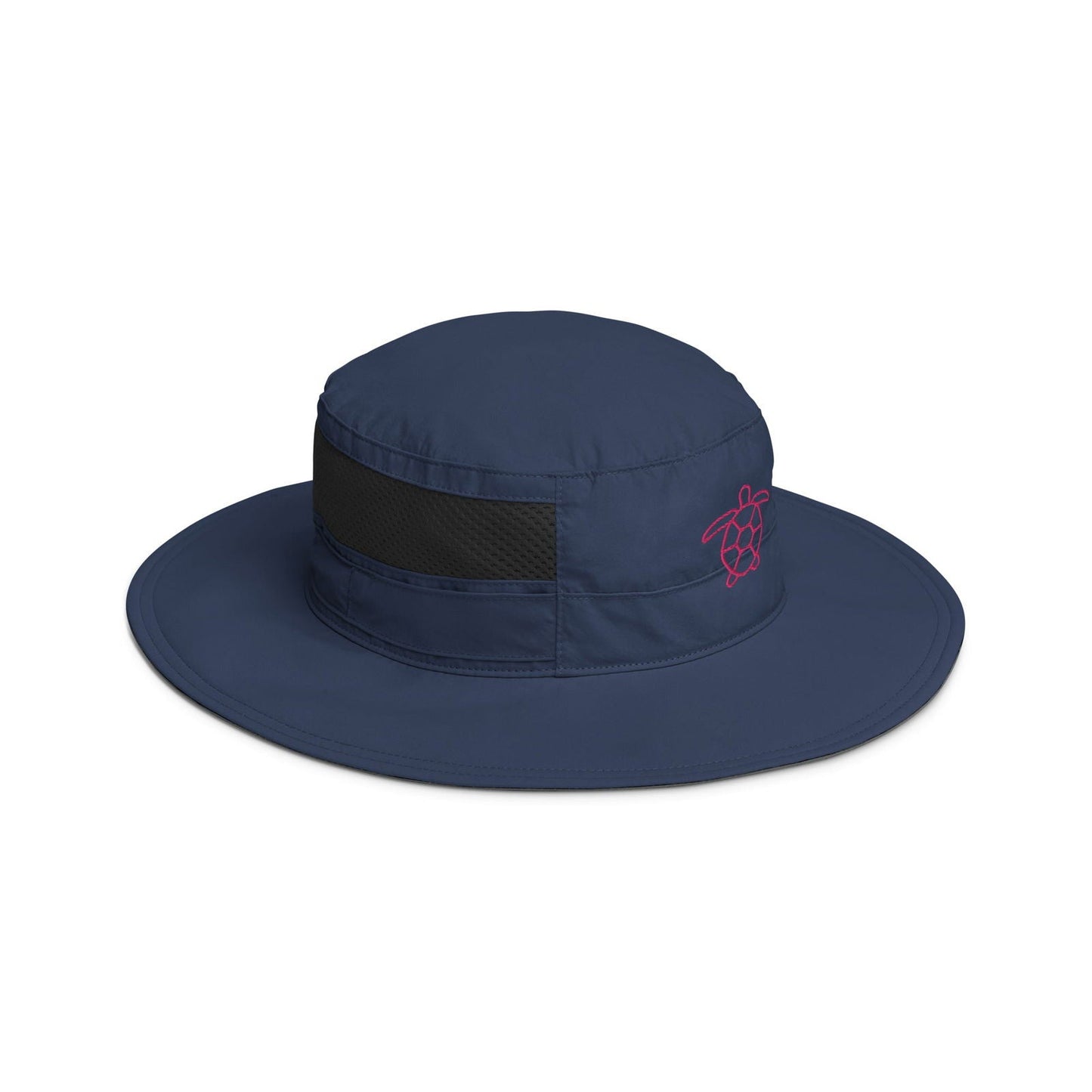 Blessings Grow Meadows Merch Columbia Turtle Boney Hat in collegiate navy, custom-designed hat featuring turtle graphic.