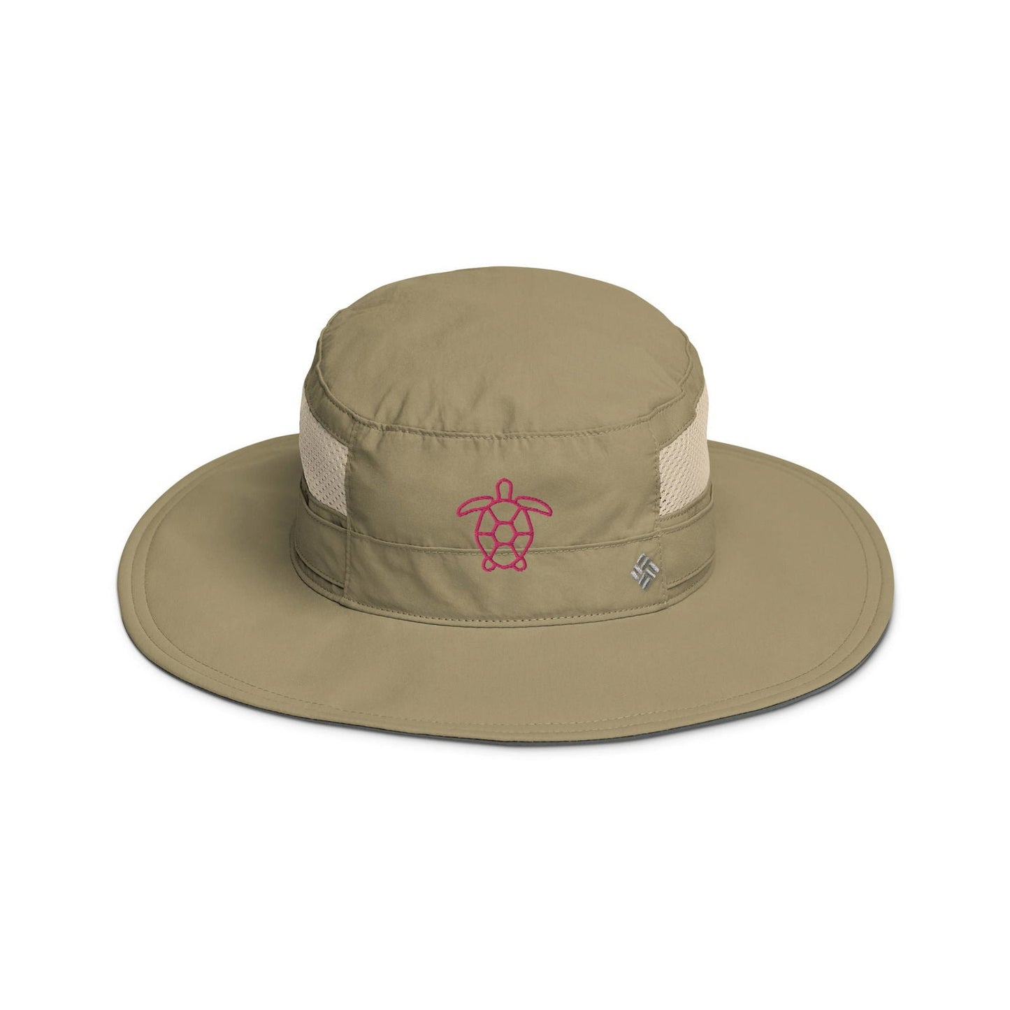 Blessings Grow Meadows Merch Columbia Turtle Boney Hat in collegiate navy, custom-designed baseball cap with turtle graphic.