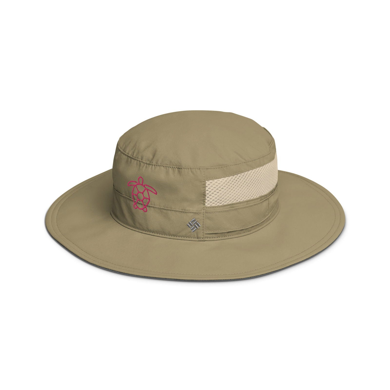 Columbia Turtle Boney Hat by Blessings Grow Meadows Merch in collegiate navy, featuring custom design and turtle graphic.