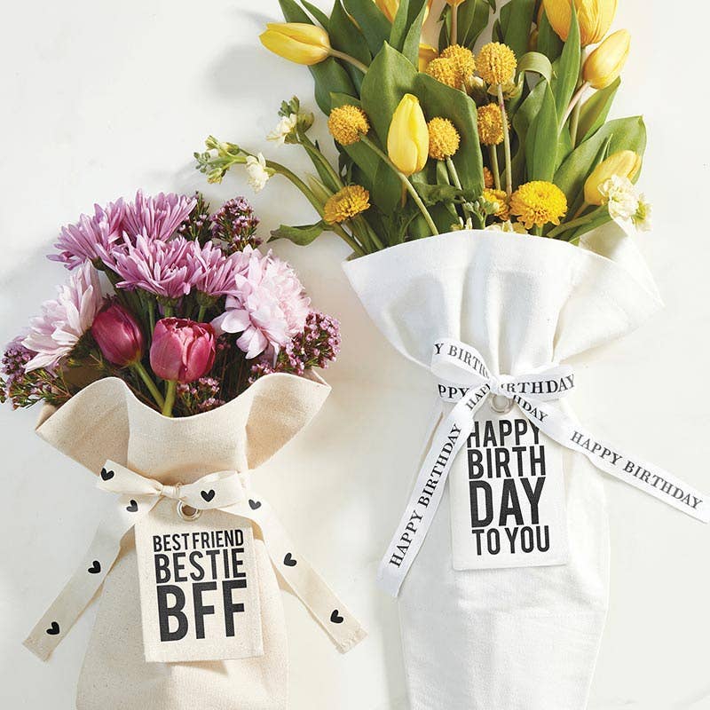 Blessings Grow Meadows BFF Bouquet Bag accessory with floral design, perfect for gifting or carrying small items.
