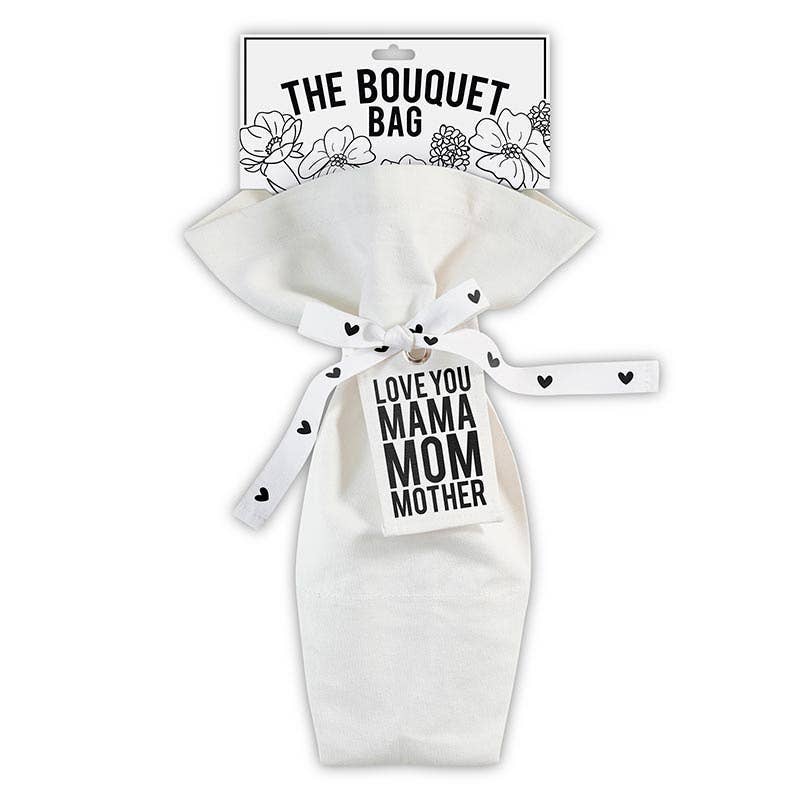 Mama Bouquet Bag by Blessings Grow Meadows Merch & More, stylish accessories with floral design, perfect for carrying small essentials.