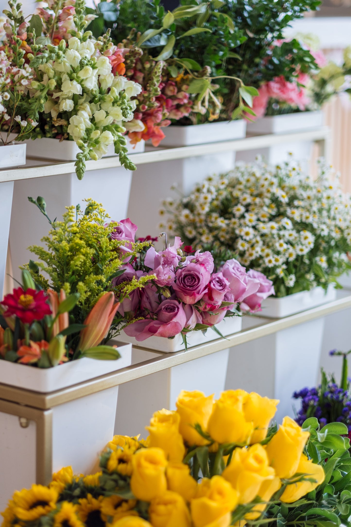 Fresh cut flowers from Blessings Grow Meadows for Blooms 4 Good Donations and Bloom Bar Fundraisers in Metter, GA.