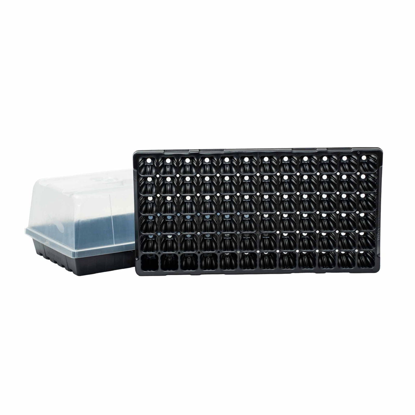 Bootstrap Farmer 1020 Tray Kits with 72-cell seed starting trays, ideal for planting and growing seedlings indoors.