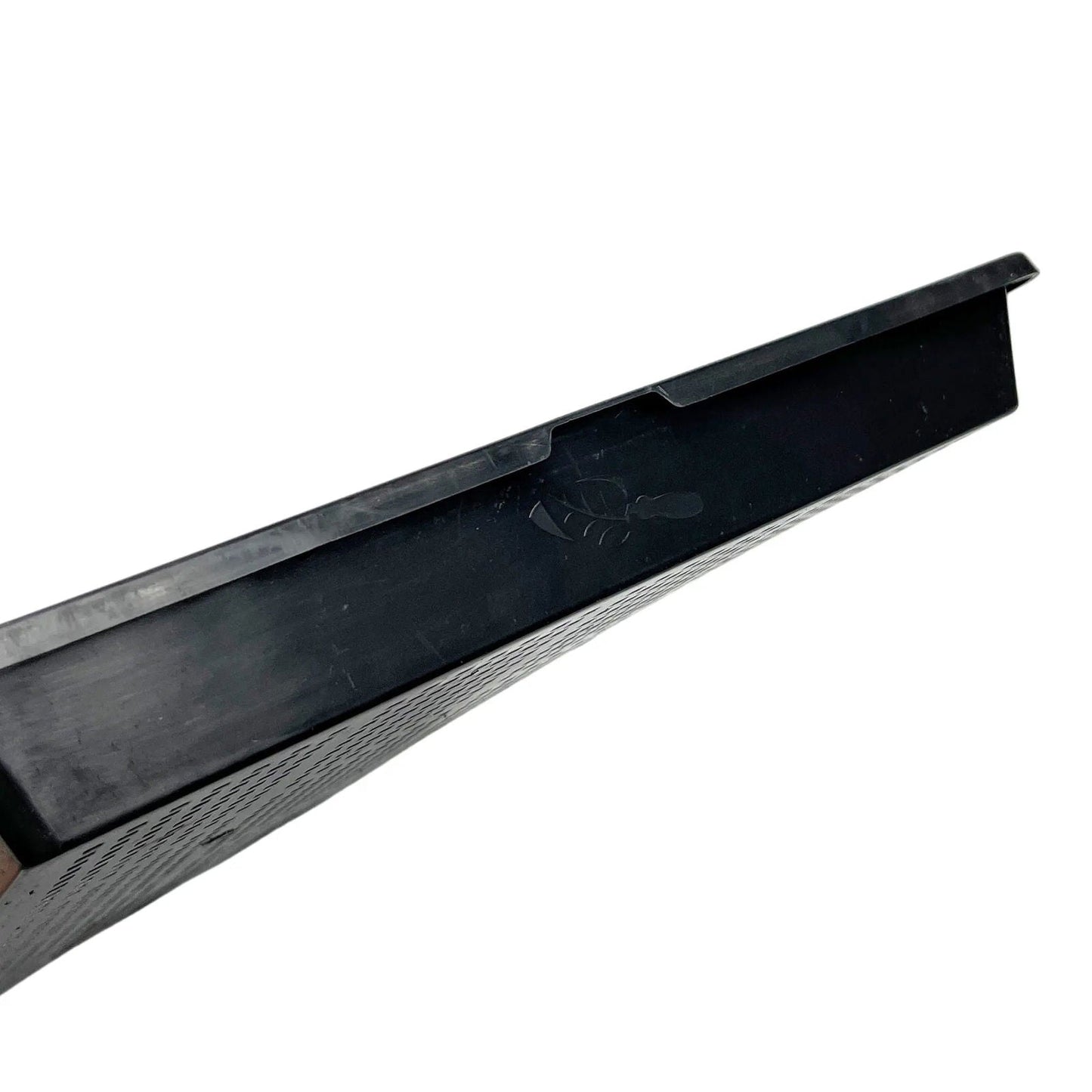 Black Bootstrap Farmer 1020 Mesh Shallow Extra Strength Tray, 1-inch deep, durable tray for seedlings and plant propagation.
