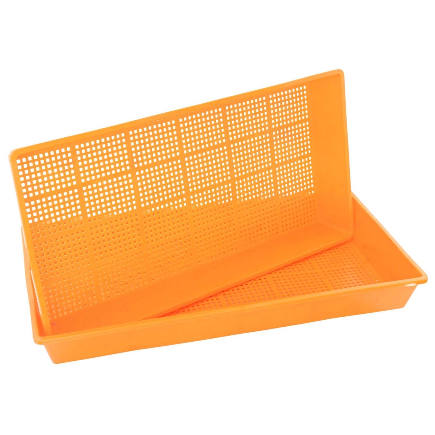 Blue Bootstrap Farmer 1020 Mesh Deep Tray, extra strength 2.5-inch deep for seed starting and propagation.