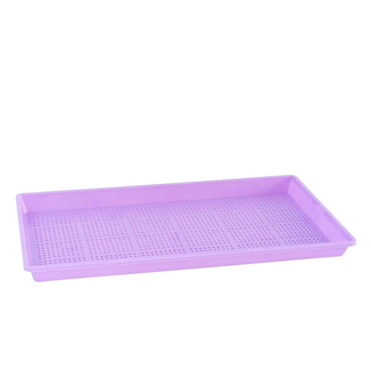 Blue Bootstrap Farmer 1020 Mesh Tray, shallow extra strength 1-inch deep tray for seedlings or propagation.