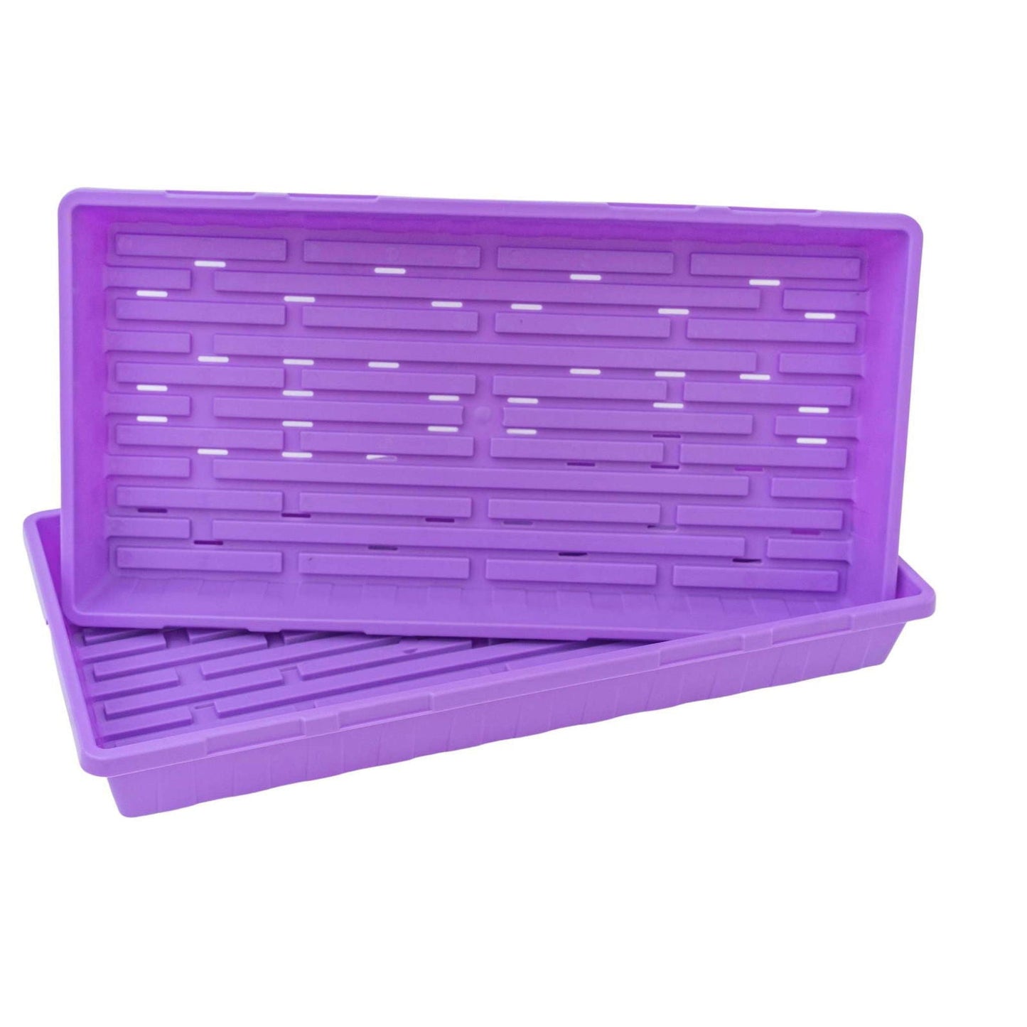 Blue Bootstrap Farmer 1020 Seed Starting Tray, color-coded 1020 tray for efficient seed propagation, no drainage holes.
