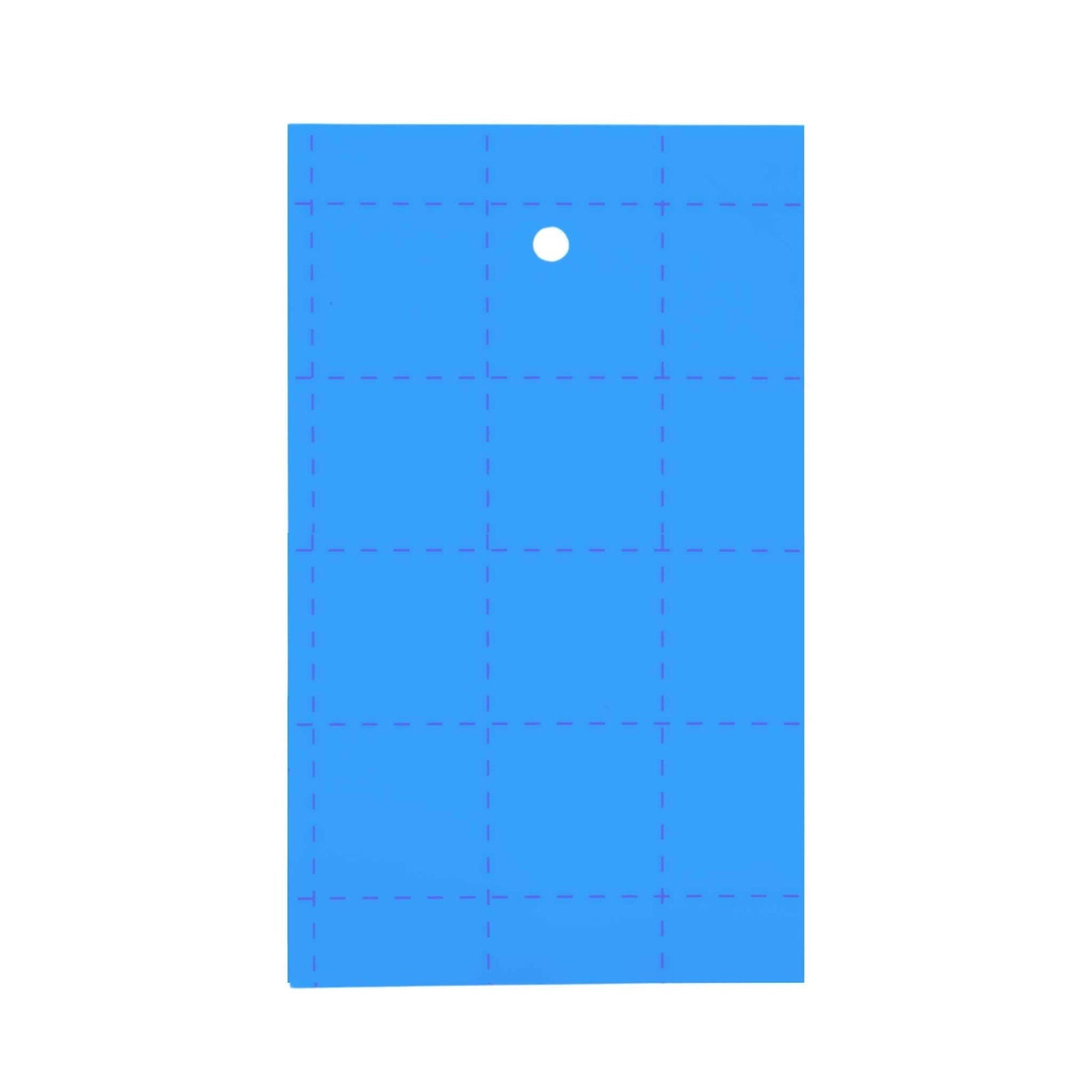 Blue pest control sticky trap cards by Bootstrap Farmer, 12-pack, designed to attract and capture insects effectively.