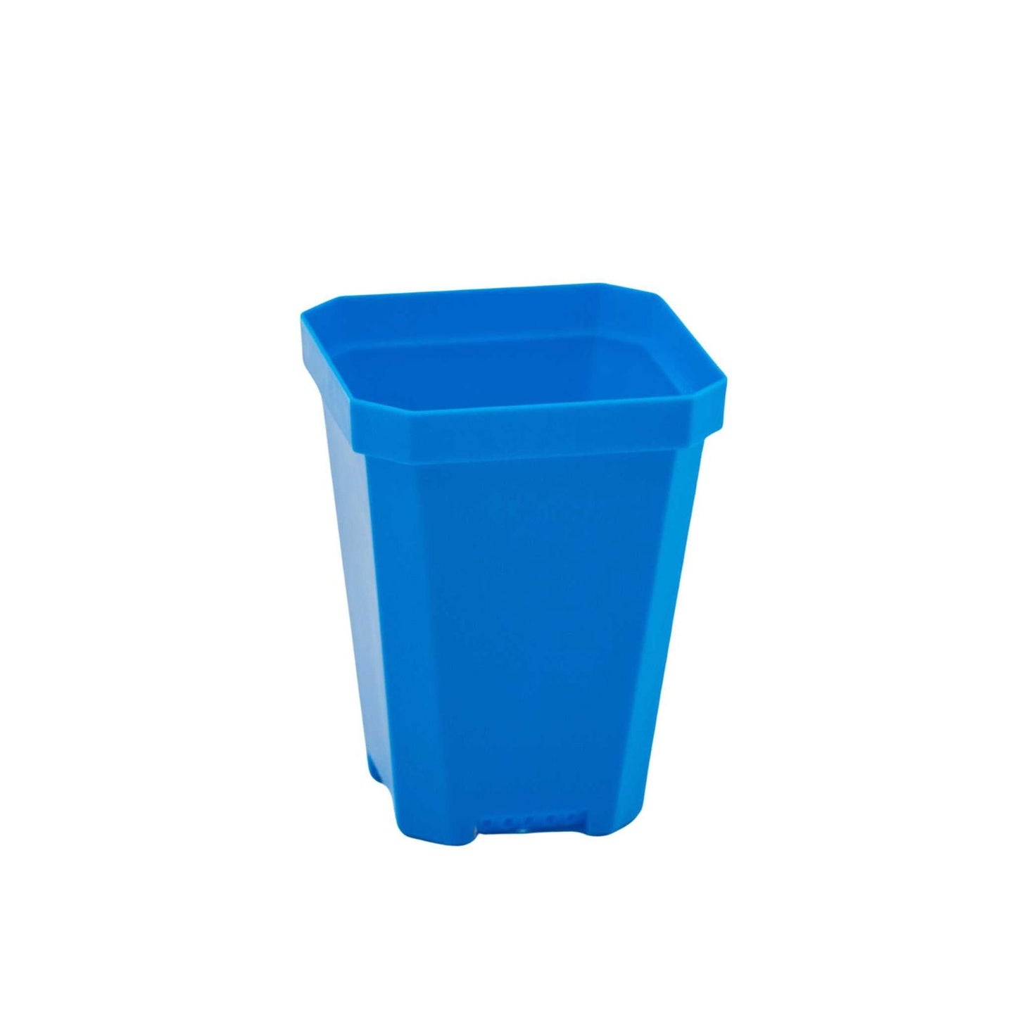 Multicolor 3.3-inch heavy-duty seed starting pots with inserts in Bootstrap Farmer cell trays for easy plant propagation.