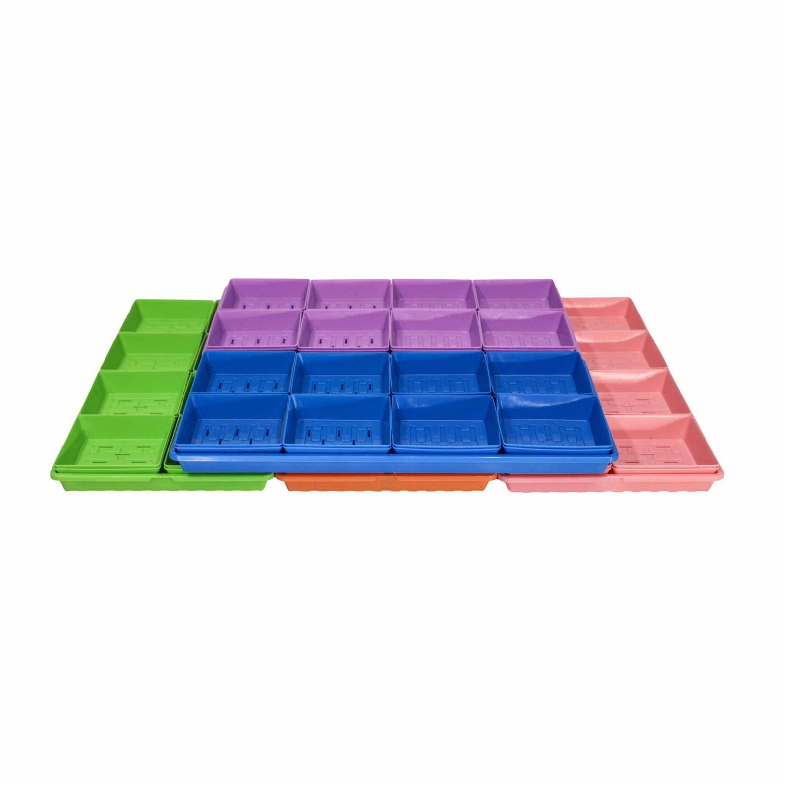 Bootstrap Farmer Classroom Microgreens Bundle with cell trays and humidity domes for easy microgreens cultivation.