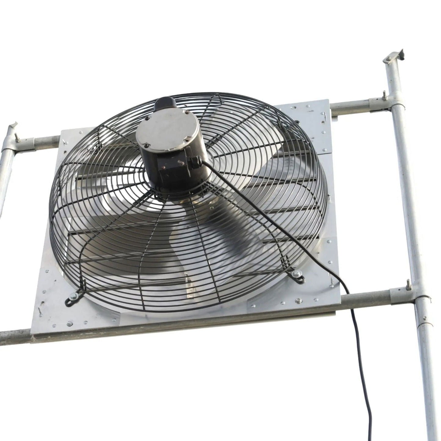 Bootstrap Farmer shutter exhaust fan hardware kit for fans, includes mounting brackets and screws for ventilation system installation.