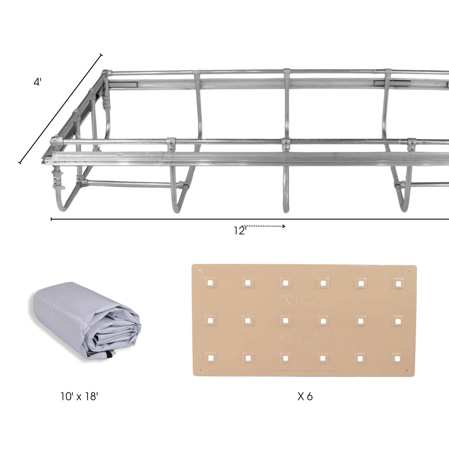 Bootstrap Farmer Deep Water Culture (DWC) Kit for hydroponic gardening, featuring durable garden tools and components.