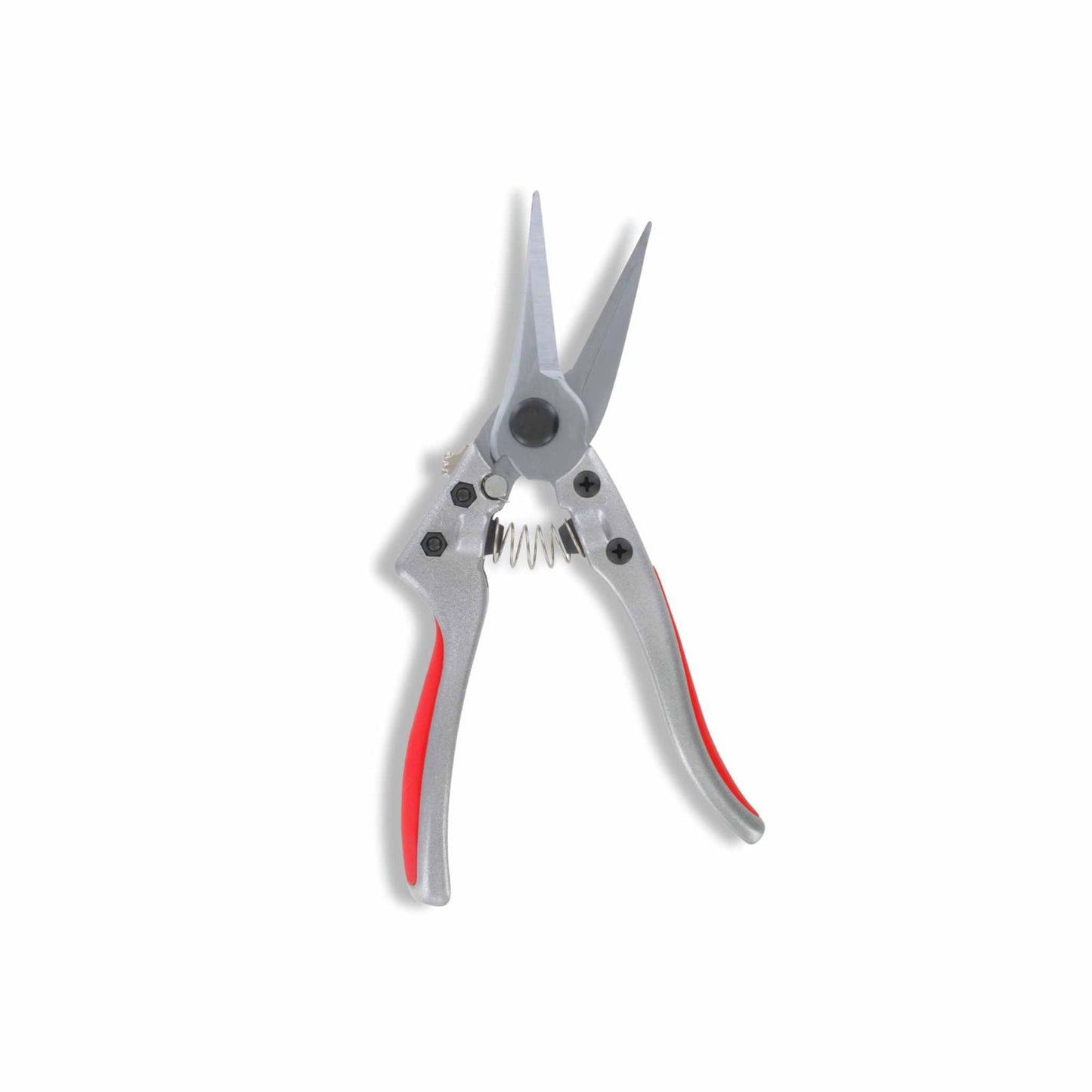 Silver Line Pruner with curved or straight blade, Bootstrap Farmer garden tool for pruning plants and shrubs.