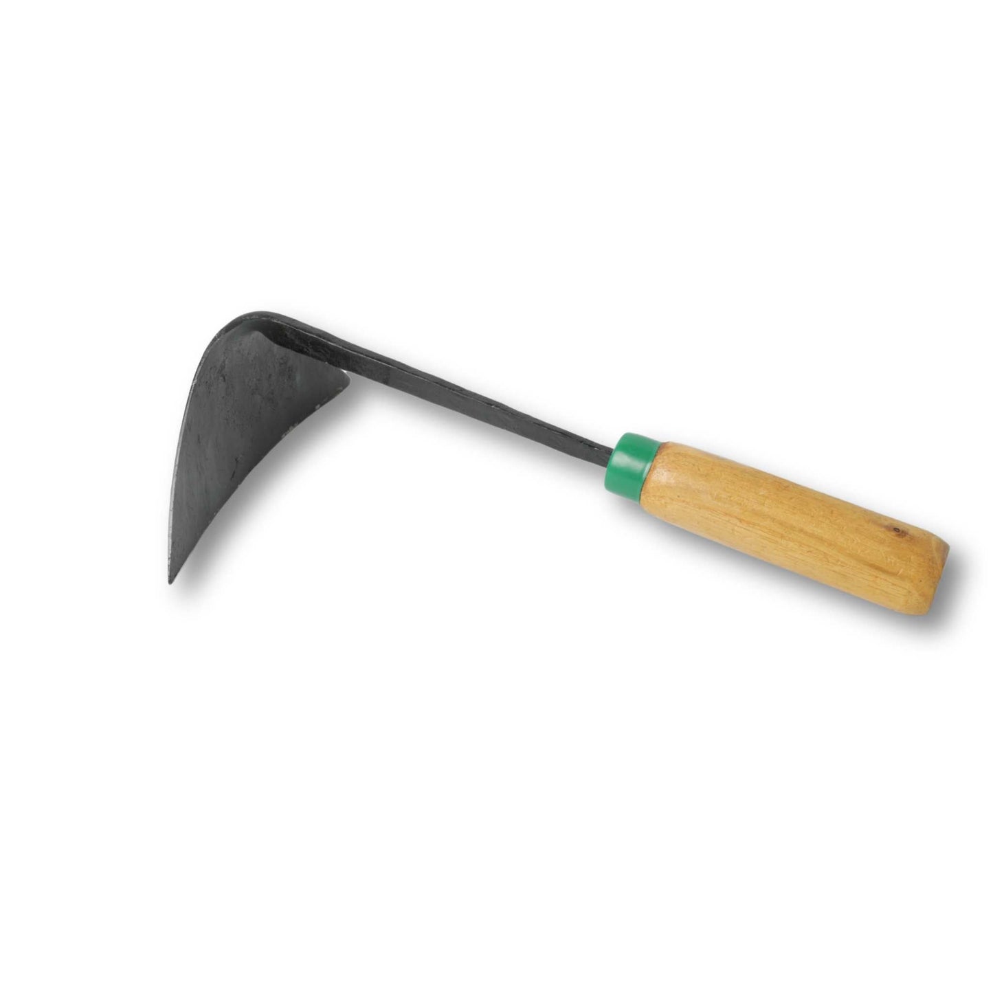EZ-Digger garden tool with short handle and 7-inch blade by Bootstrap Farmer, ideal for digging and planting in the garden.